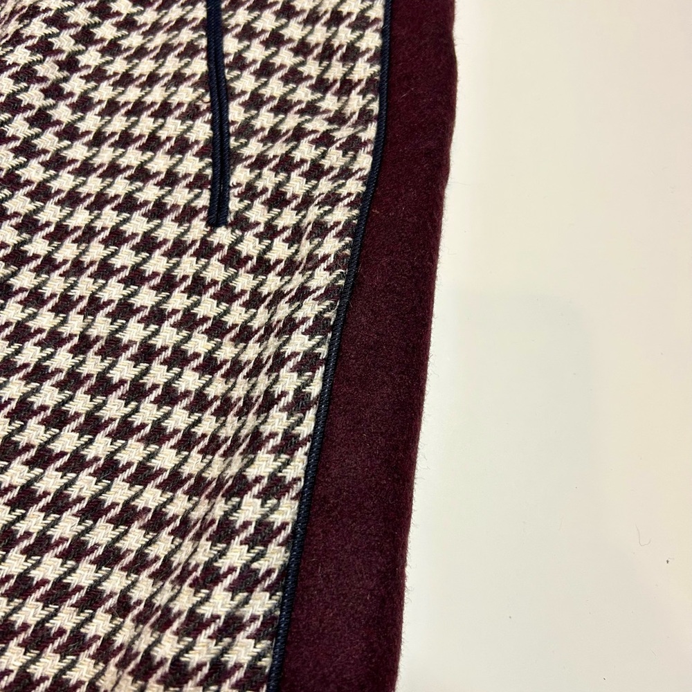 Zara Houndstooth Skirt ~Made in Morocco